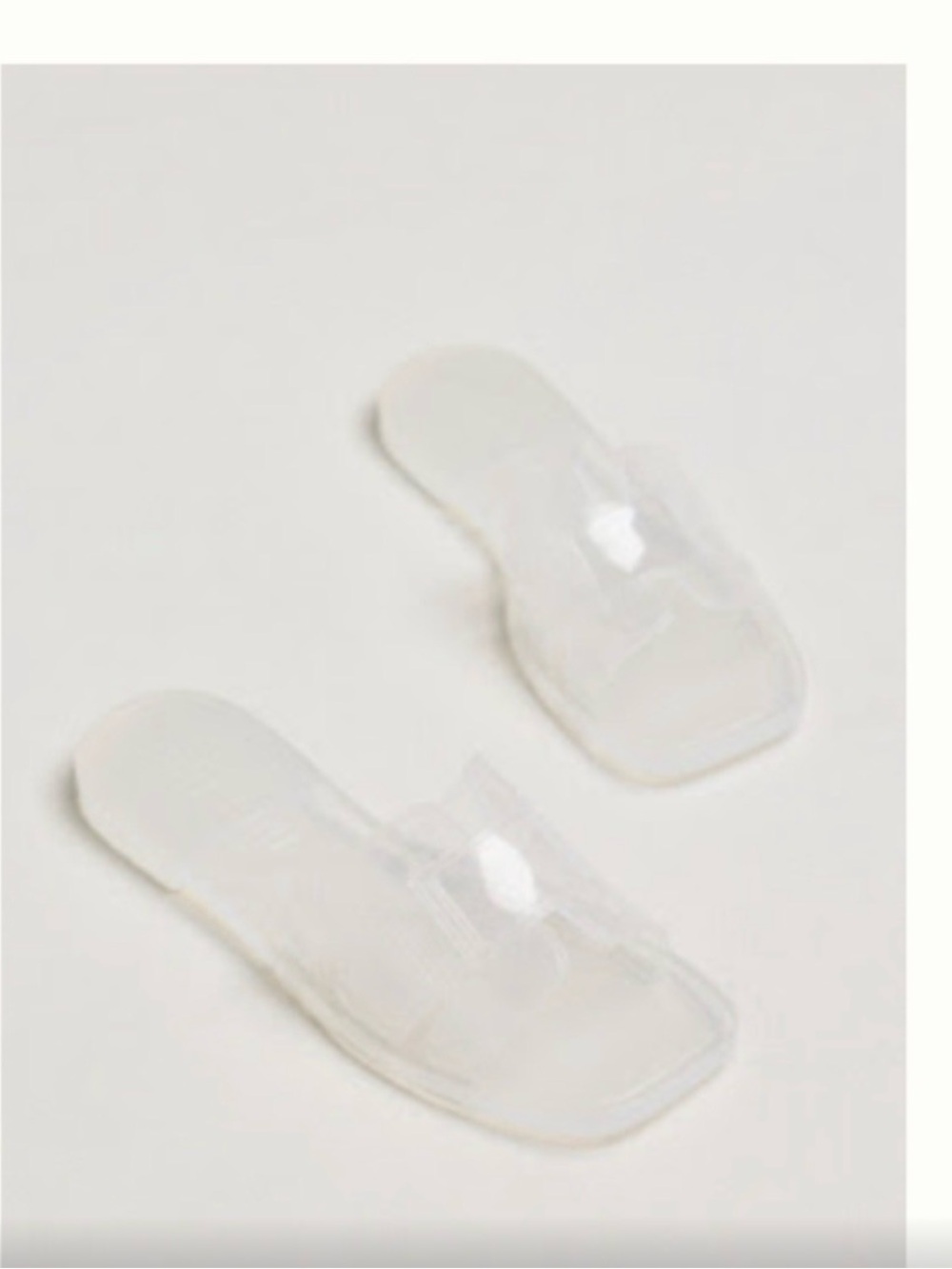 Women's Tortoiseshell Slide Sandals - clear Pattern